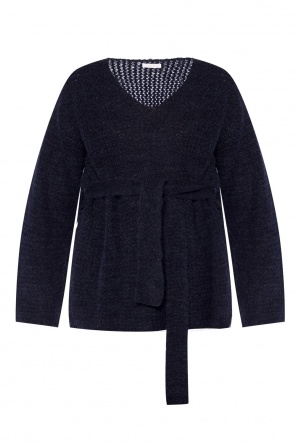 Braided sweater with belt, zdjęcie 1 Braided sweater with belt od See By Chloe